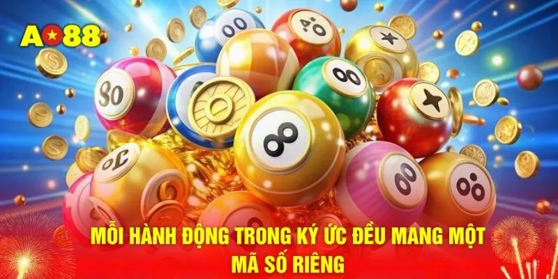 Mỗi hành động trong ký ức đều mang một mã số riêng